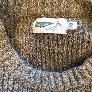 Wellen Gray Knit Sweater